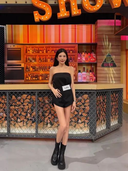 ▲蘇心甯最近瘦到大腿和小腿的細度一樣，分不出來大小腿。（圖／翻攝自蘇心甯臉書）