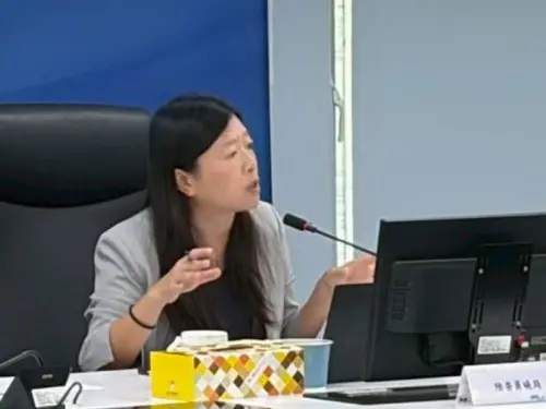 ▲海洋保育署署長陸曉筠致詞。(圖／海洋保育署提供)