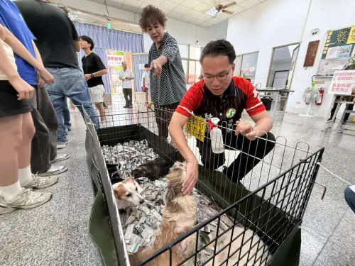 ▲ 林智鴻表示，鄰里基層、議員到市府能夠三方合作舉辦「寵物日」活動，是因著「作伙疼毛孩」的共同信念，「守護毛孩」已成從政者和政府單位都須尊重的社會共識。（圖／高雄市議員林智鴻提供）