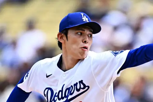 ▲洛特曼主張將佐佐木朗希送往明尼蘇達雙城隊，換取先發投手萊恩（Joe Ryan）。（圖／路透／達志影像）