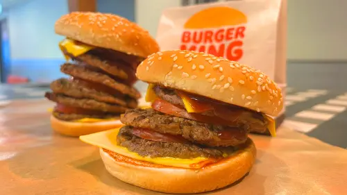 ▲漢堡王全新「蔬菜犇牛堡」今開賣。（圖／漢堡王提供）