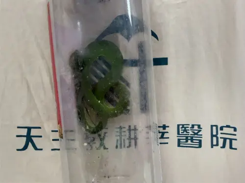 ▲老翁遭咬後，自行騎機車前往醫院，並把肇事的蛇一併交給急診室醫護人員。（圖／耕莘醫院提供）