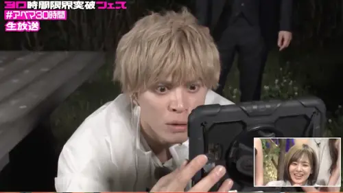 ▲山本裕典（左）得知自己與蒼井空過往被揭露，表情十分驚訝。（圖／翻攝自X）