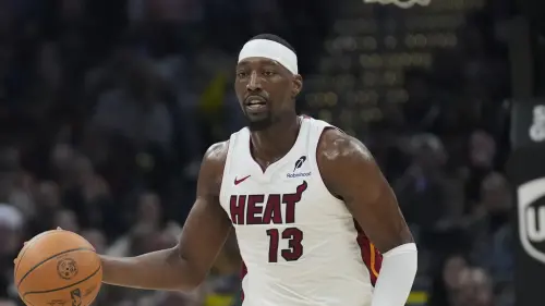 ▲邁阿密熱火本季最終拿下東區第10名，將在附加賽首輪對上夏洛特黃蜂，熱火隊史三次參與附加賽，最終都成功晉級，是NBA的「附加賽專家」（圖／美聯社／達志影像）