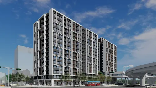 ▲三峽站出入口2捷運開發模擬圖（圖／新北捷運工程局提供）