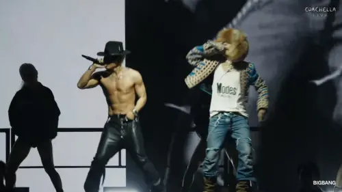 BIGBANG科切拉太陽脫了！唱〈GOOD BOY〉GD包超緊　被笑不同季節