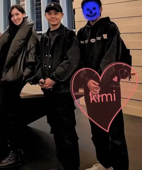 ▲Kimi（右）的身高已超越爸爸林志穎（左）。（圖／IG＠kellymermaidchen）