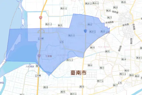 ▲台南市七股區4月14日停水範圍一次看。（圖／台灣自來水公司water.gov.tw/）