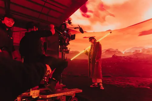 ▲Netflix《乩身》幕後照片。（圖／Netflix提供）