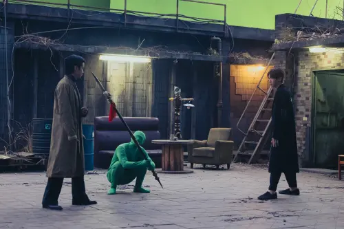 ▲Netflix《乩身》幕後照片。（圖／Netflix提供）