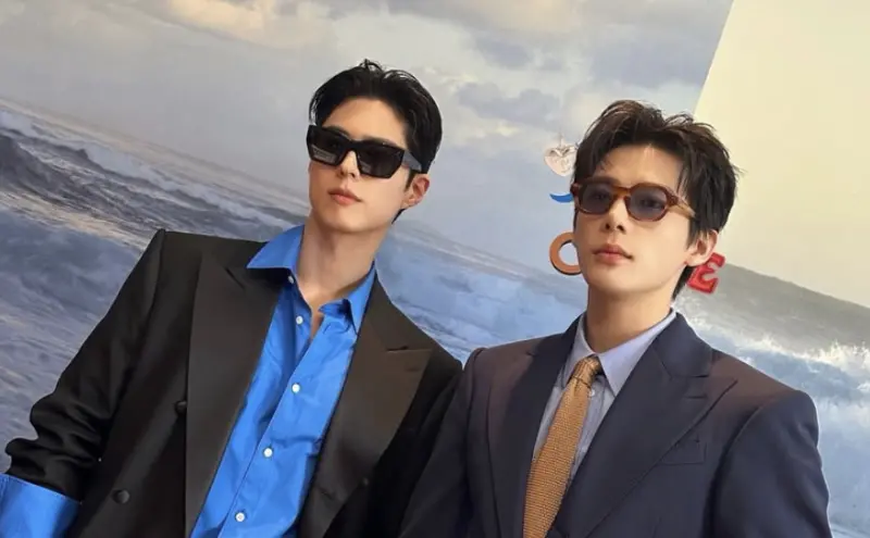 朴寶劍上海合體王安宇！認識48hr馬上變好友　私下探班合照公開