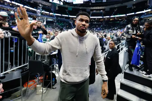 ▲紐約尼克與波士頓塞爾提克被視為字母哥（Giannis Antetokounmpo）最感興趣的兩支球隊，不僅具備奪冠實力，也擁有足以匹配的交易資產。（圖／美聯社／達志影像）