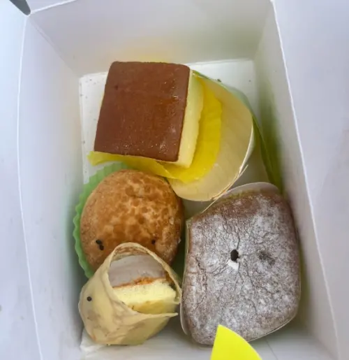 ▲有信徒在進香過程發現有完整的餐盒都沒吃，直接被丟在路邊，引爆社群討論，希望大家真的有需要再拿。（圖/白沙屯媽祖全球徒步聯誼會）