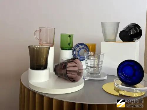 ▲上洋在台灣獨家總代理法國經典強化玻璃杯品牌Duralex。（圖／記者李青縈攝）