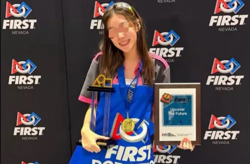 郭台銘、曾馨瑩16歲女兒是學霸！赴美參加機器人奧運獲最高榮譽