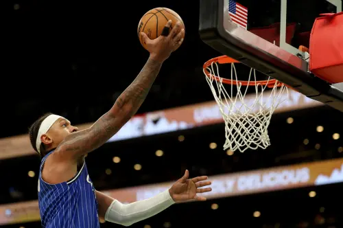 ▲保羅·班凱羅 (Paolo Banchero)。2022 年的 NBA 選秀狀元，也是魔術隊目前的當家核心。擁有極佳的身材素質與全能的得分手段，是魔術能重返競爭行列的關鍵。（圖／美聯社／達志影像）