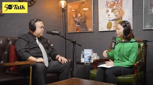 ▲李河泉（左）公開9字箴言「先認同、再融入、才調整」，讓主管帶領有方。（圖／50+全國最大熟齡媒體）