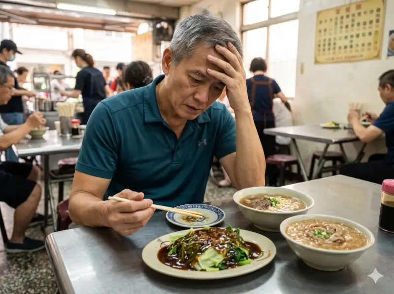 燙青菜也中鏢！58歲自律男腎功能惡化　醫看菜單搖頭：這吃法全中