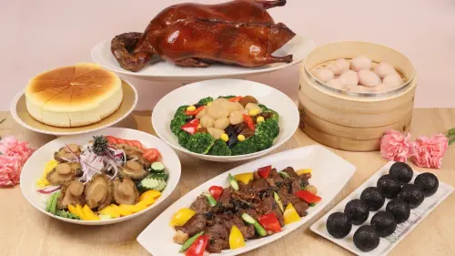 ▲京翠港式飲茶於溫馨五月推出十人桌菜，展現正宗港式料理的精髓。（圖／高雄萬豪酒店提供）