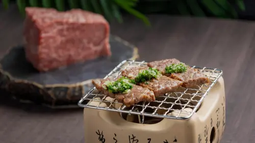 ▲「SERENA全日餐廳」精選多個石垣牛部位，設計一系列主題料理。（圖／高雄日航酒店提供）