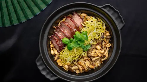 ▲桃泉中餐廳由主廚張祐銓運用傳統粵菜技法，融合石垣牛各部位肉質特性設計一系列兼具港式底蘊與和牛精髓的粵式佳餚。（圖／高雄日航酒店提供）