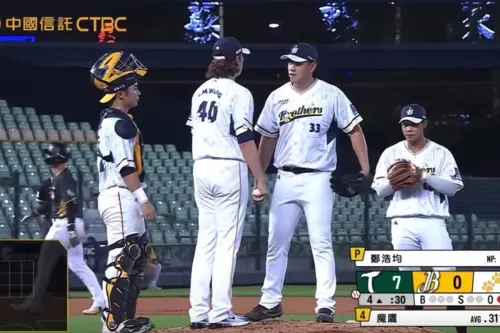 鄭浩均狂失8分！中信兄弟投捕爆炸　蔡明里、黃忠義：教練要幫忙