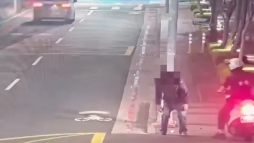 不是芬太尼！北市男「對折呆站路中」詭異畫面瘋傳　被逮真相曝光