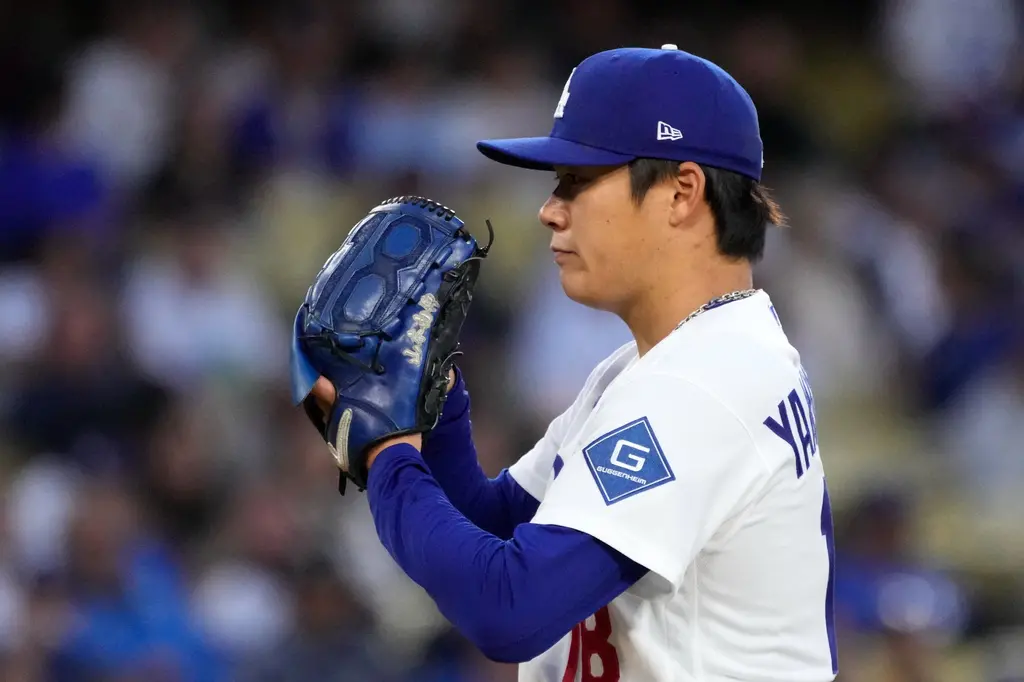 ▲洛杉磯道奇隊日籍強投山本由伸，在今（15）日主場面對紐約大都會的比賽中，再度擦亮「日本最強右投」的招牌。（圖／美聯社／達志影像）