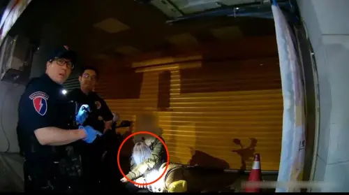 超毛！新北環快深夜龜速怪車　副座前妻「詭抱藍髮女娃」突掉1物