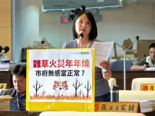 別讓大肚山變「火焰山」　議員批防火林帶僅「點綴」