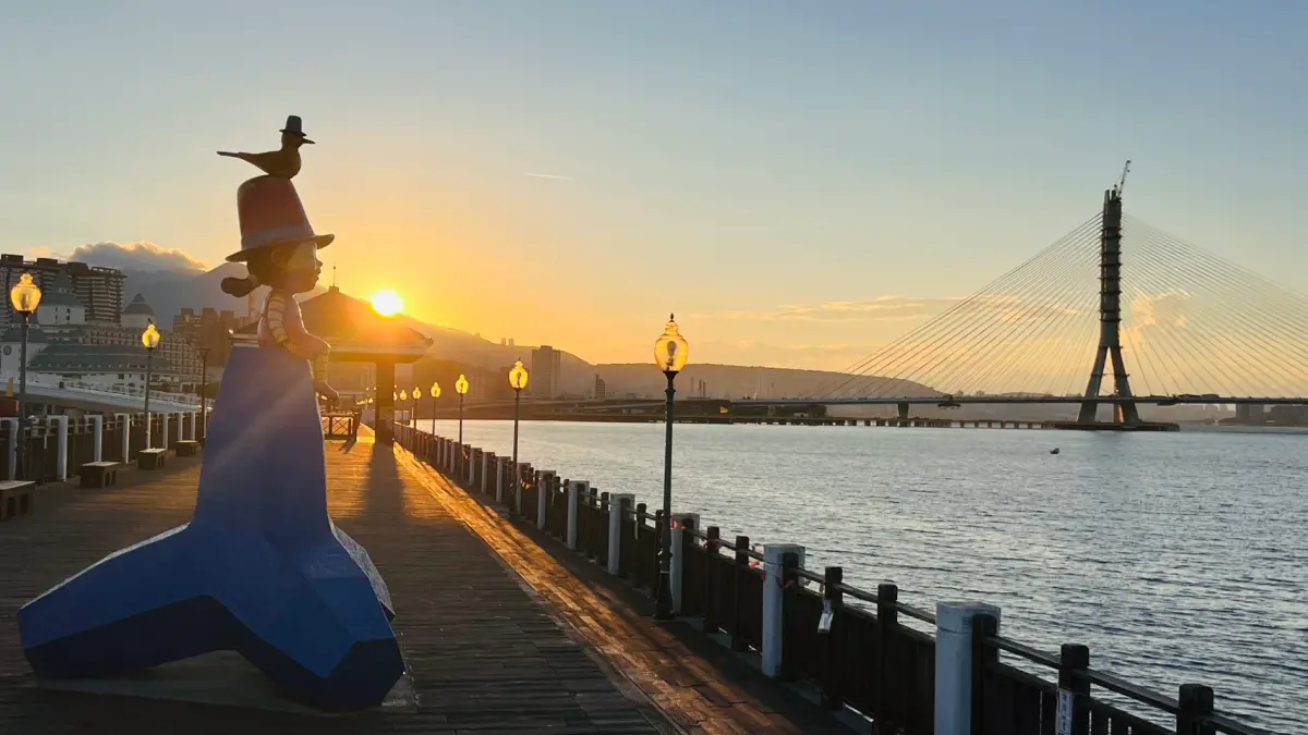 ▲北台灣新地標「淡江大橋」即將正式通車，各類慶祝活動登場。（圖/公路局新工北提供）