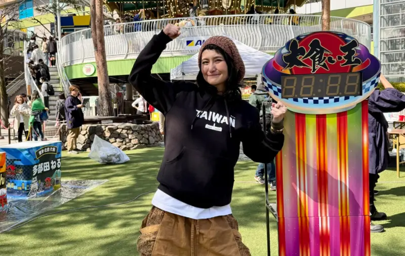 日本大胃女王來台灣撐不住了！吃飯狂被免費加菜：台人阿嬤魂爆發