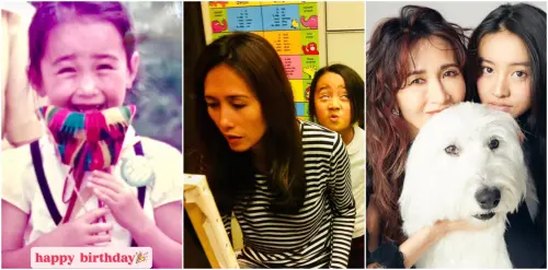 ▲木村拓哉和木村心美、木村光希（左至右）分別貼出不同照片幫工藤靜香慶生。（圖／翻攝自IG@takuya.kimura_tak、＠cocomi_553_official、＠koki）