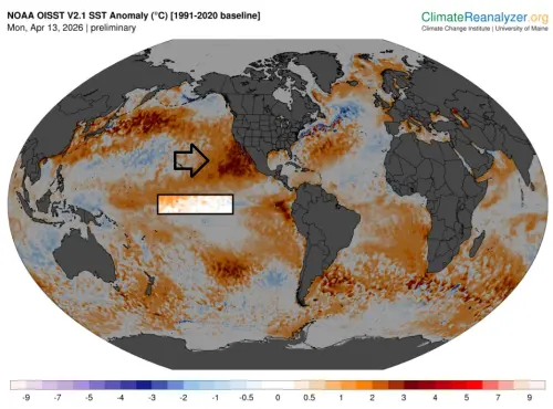 超級聖嬰現象要來了！140年最強、今年史上最熱　鄭明典曬1圖示警