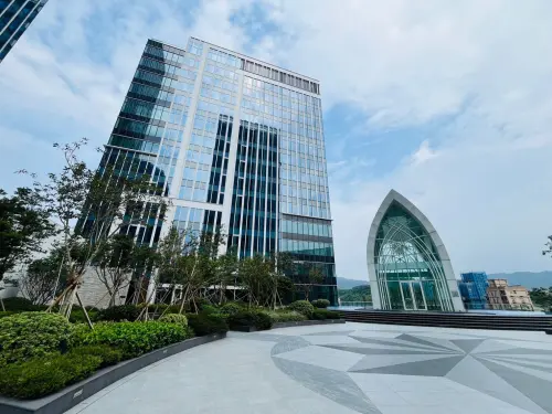 ▲頂級公寓式酒店「台北南港大地雅詩閣酒店」最快將於今年第四季開幕。（圖／大地酒店提供）