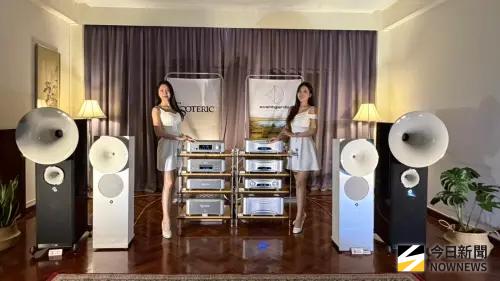 ▲此屆高雄圓山HI-END音響大展共計97間獨立展房，今年於 2樓延續多間頂級家庭劇院展示，滿足更多發燒友對於劇院體驗的沉浸感。（圖／記者陳美嘉攝，2026.04.16）