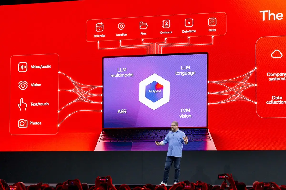 ▲COMPUTEX 2026 全球主題演講 Keynote 報名正式啟動，圖為2025活動現場實況。（圖／貿協提供）