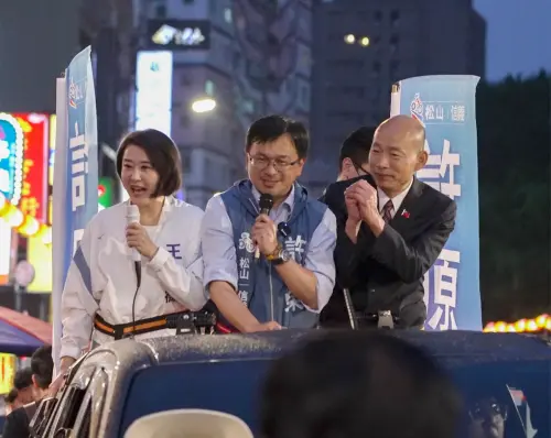 現身助選松信區議員新人　王鴻薇指韓國瑜1舉動讓她「滿驚訝」