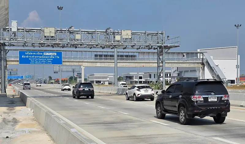 泰國高速公路出現台ETC門架？遠通子公司M81電子收費系統啟用