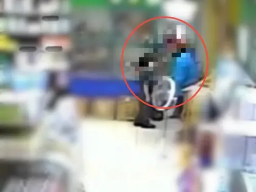 扯！8旬色翁藥局「當媽面襲臀孩童」過程全被拍　母氣炸當場報警