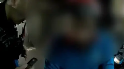 ▲ 員警立即將吳男帶返駐所製作筆錄，另家屬也對其提出告訴。（圖／警方提供）