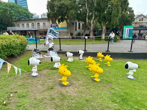 ▲NB春日遊樂園有SNOOPY助陣。（圖／記者蕭涵云攝）