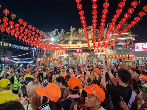 ▲白沙屯媽祖進香第5天，今晚駐駕溪湖福安宮，4月18日凌晨4時起駕。（圖／白沙屯拱天宮）