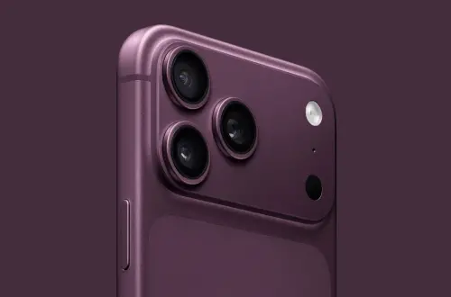 ▲外媒報導iPhone 18 Pro系列的主打新色，有可能由沉穩質感的「深櫻桃色」接棒。（渲染圖，圖／翻攝Macworld）