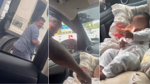 街頭驚喜「紅包」！馬來西亞司機等紅燈突送寶寶20令吉祝福