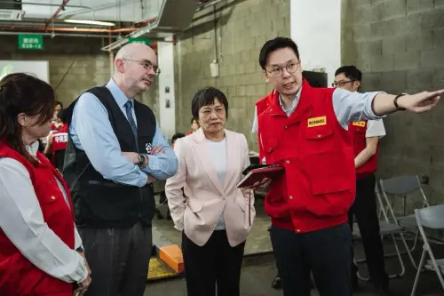 漢光42號兵推登場！谷立言率AIT團隊觀摩：推全社會韌性再邁一步