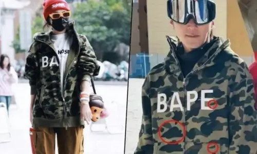 ▲張柏芝（左）被網友懷疑和謝霆鋒（右）穿的是同一件迷彩外套，傳他們「世紀復合」，兩人都已經否認。（圖／摘自微博）