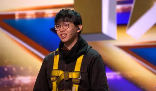 ▲台灣首席水管鼓表演者「水管阿民」登上《英國達人秀》。（圖／英國達人秀YouTube）