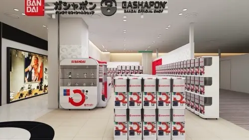 ▲匯集各式熱門扭蛋玩具的萬代官方扭蛋專賣店「Gashapon」將於5/1進駐夢時代 B1 。（圖／夢時代提供）