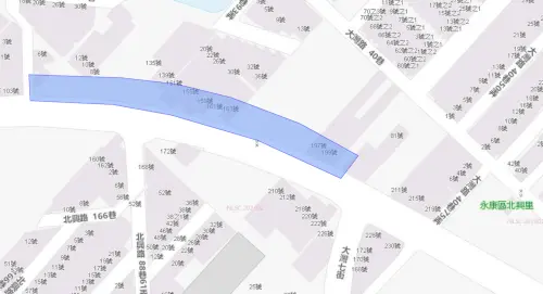 ▲台南市4月20日停水影響範圍。（圖／台灣自來水公司water.gov.tw/）